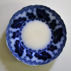 Johnson Brother Flow Blue/Valuva sininen lautasia n. v. 1900 - pikkukuva 2