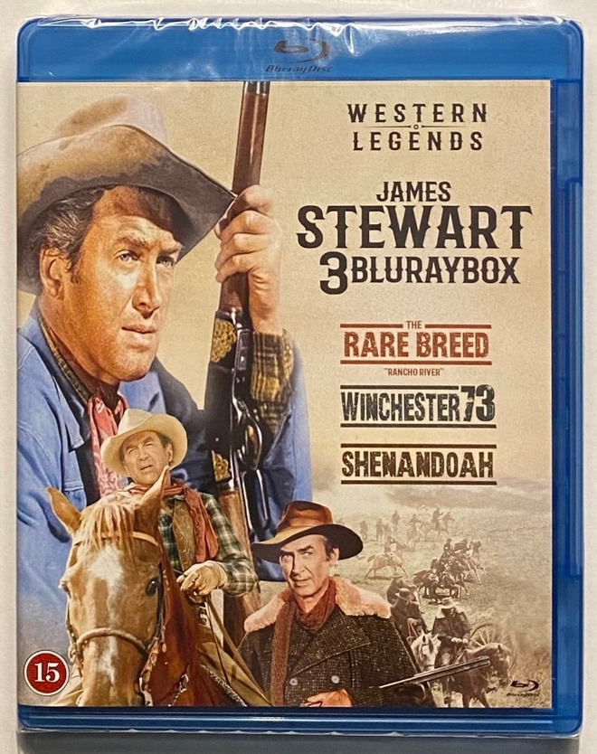 Rare Breed / Winchester 73 / Shenandoah - 3 Blu-ray