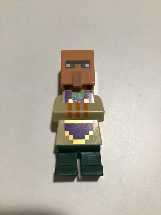 Lego minifiguuri - Minecraft - Villager (Cleric)