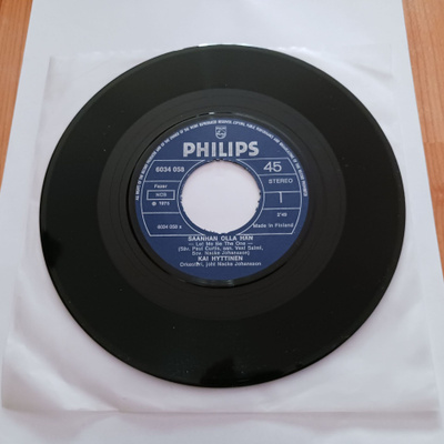Kai Hyttinen – Saanhan Olla Hän 7" orig 1975 uusi mint!