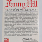 John Cleland : Fanny Hill : ilotytön muistelmat - pikkukuva 2