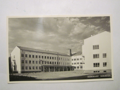 VANHA Postikortti Riihimäki 1950-l Alkup.Mallikappale