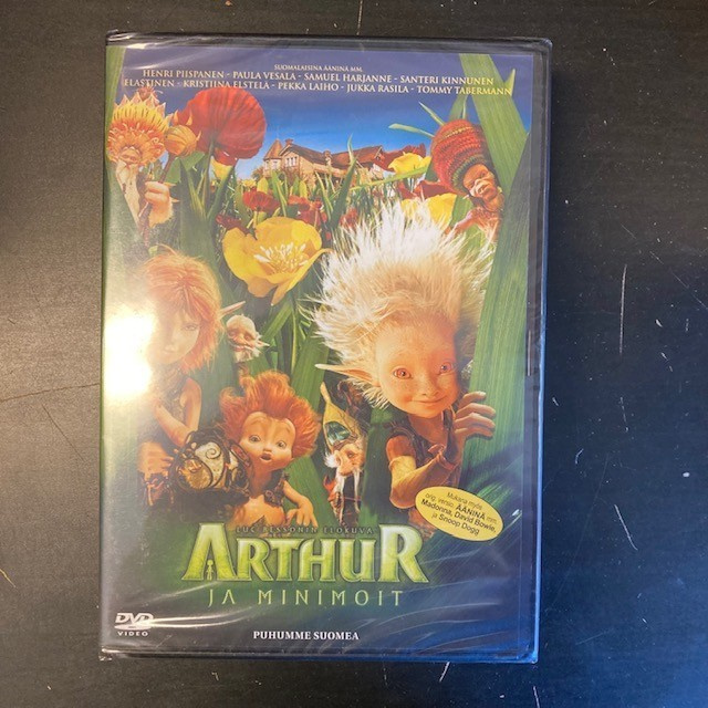Arthur ja Minimoit DVD (UUSI)