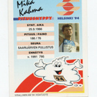 Purkkakuva EM Helsinki'94 Mika Kahma Purukumikuva - pikkukuva 2