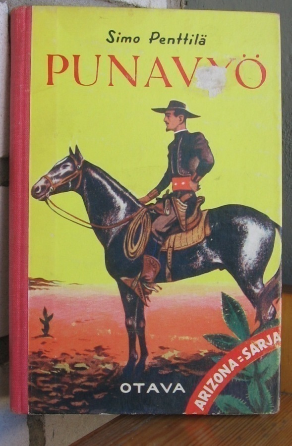 Simo Penttilä: Punavyö, Otava 1958. 1p. 195 s.