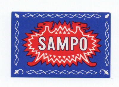 Tulitikkuetiketti SAMPO