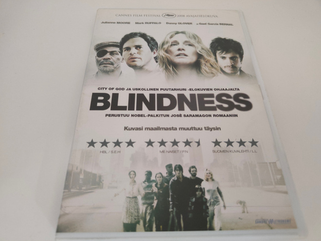Blindness (2008) - DVD - Suomi-julkaisu