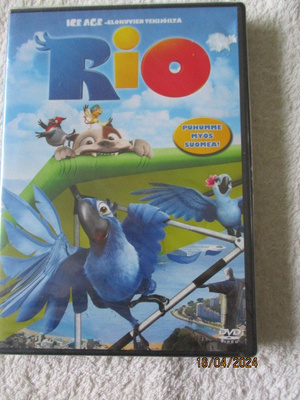 RIO (DVD) Uusi, vielä muoveissa