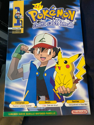 Pokemon - Gotta catch ’em all -sarjakuva syksy 1999