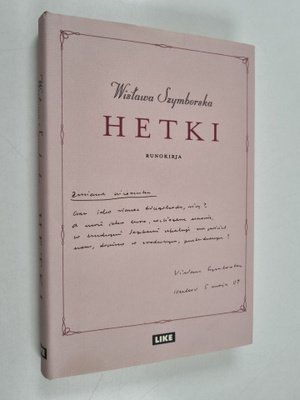 Wislawa Szymborska : Hetki