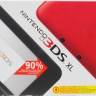 Nintendo 3DS XL Red + Black Console - pikkukuva 1