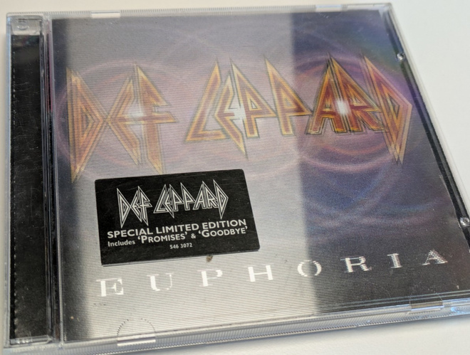 Def Leppard - Euphoria (CD) VG+++!! Special Limited Edition