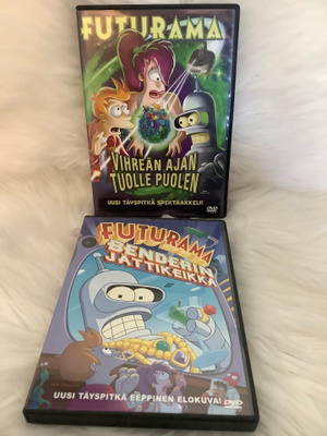 2 X FUTURAMA (VIHREÄN AJAN TUOLLA PUOLEN & BENDERIN JÄTTIKEI