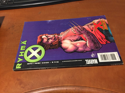 MARVEL RYHMÄ-X 6/2003 HYVÄ