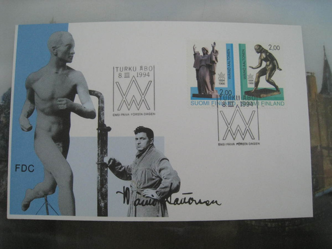 FDC Ensipäivänkuori Wäinö Aaltonen 1994