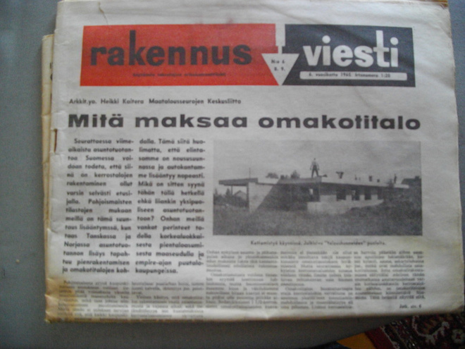 Rakennusviesti Nro 6/1965 (9.11)