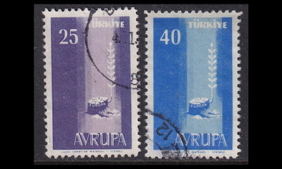 Turkki 1610-1 o Europa (1958)