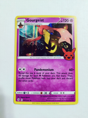 Gourgeist - 2022 Trick or Trade Pokemon Promo Holo