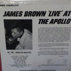 James Brown - Live At The Apollo M-/M- LP - pikkukuva 2