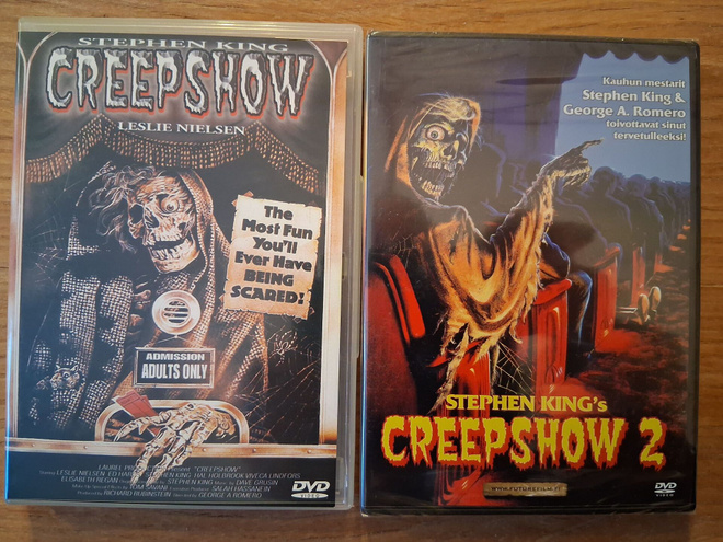 Creepshow - Yöjuttu 1 ja 2 (1982/1987) DVD:t