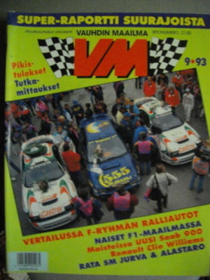 Vauhdin Maailma Nro 9/1993 (30.9)