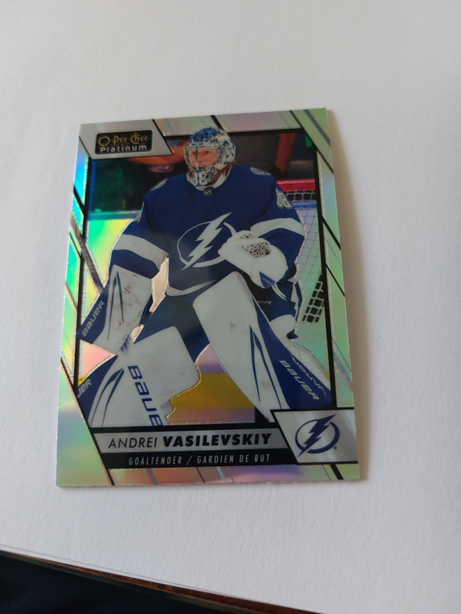 2023-24 O-Pee-Chee Platinum Rainbow #173 Andrei Vasilevskiy