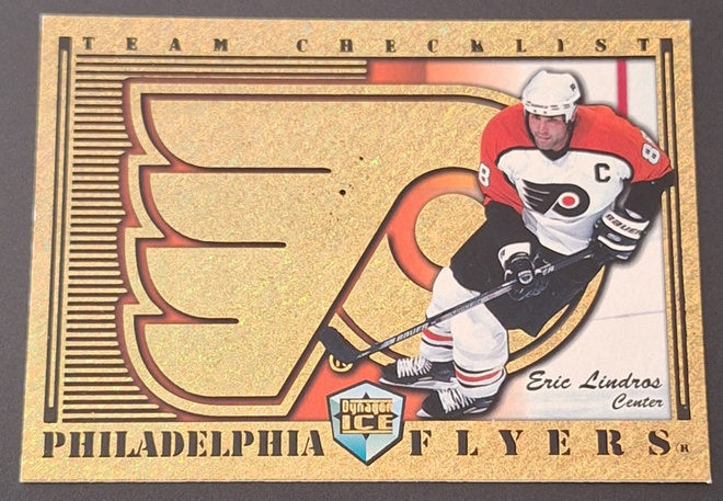 1998-99 Pacific Dynagon Ice Team Checklists #19 Eric Lindros