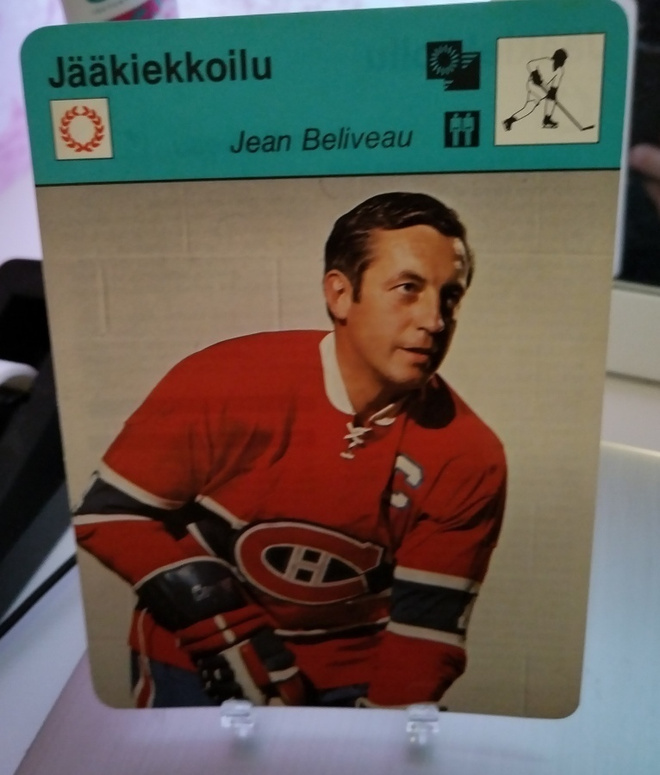 1977-79 Concert Hall Jean Beliveau