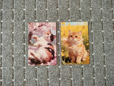 ~Kissa kortti~ 2kpl