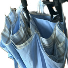 Luksus Burberry vintage sateenvarjo Double Canopy Bank Blue - pikkukuva 4