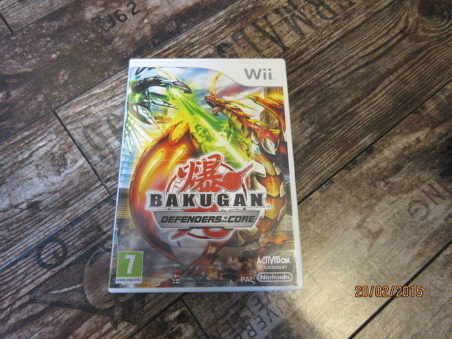 Wii Bakugan: Defenders of The Core CIB