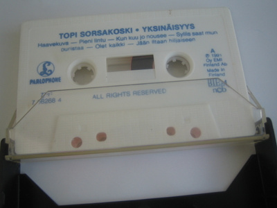 Topi Sorsakoski - Yksinäisyys (c-kasetti)