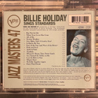BILLIE HOLIDAY - Sings Standards cd (Verve Jazz Masters 47) - pikkukuva 2