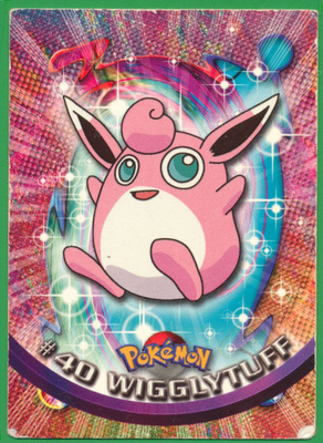 Pokémon 1999 Topps Wigglytuff