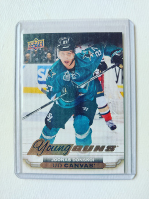 15-16 UD Young Guns Canvas - Joonas Donskoi