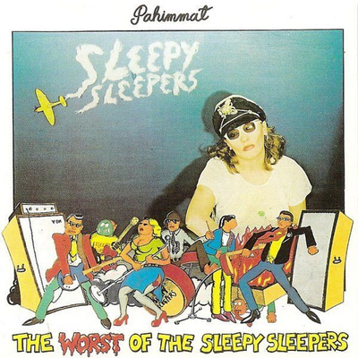 Sleepy Sleepers - Pahimmat (CD) KUIN UUSI!! Remastered