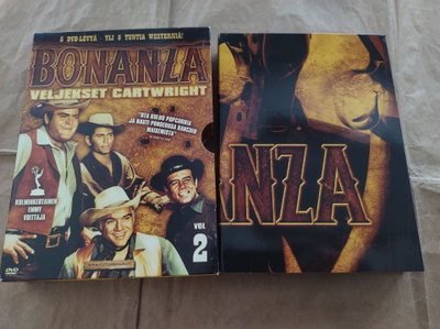 Bonanza veljekset Cartwright vol 2 (DVD) (5 levyä)