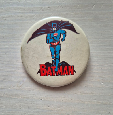 Batman – rintamerkki 1960-luvulta – aito vintage