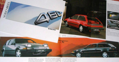 1988 Volvo 480 ES esite - 34 sivua - suomalainen