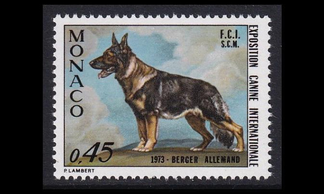 Monaco 1078 ** Kansainvälinen koiranäyttely (1973)