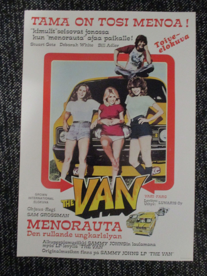 The Van - Menorauta (1977) - vanha elokuvajuliste