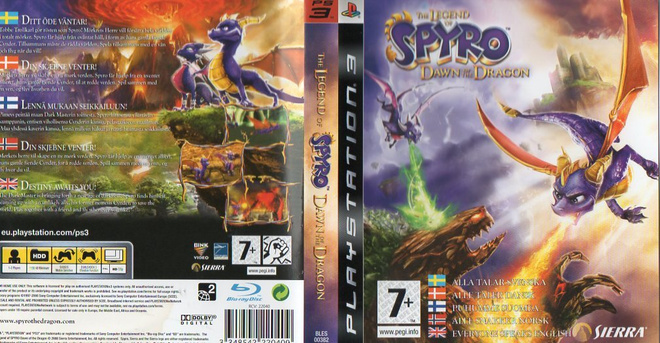 Legend Of Spyro Dawn Of The Dragon	(80 171)	k		PS3				2008