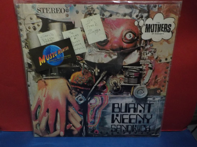 THE MOTHERS OF INVENTION - BURNT WEENY SANDWICH M-/EX LP