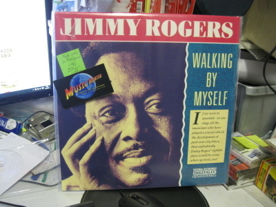 JIMMY RODGERS - WALKING BY MYSELF LP BELGIUM EX+/M-