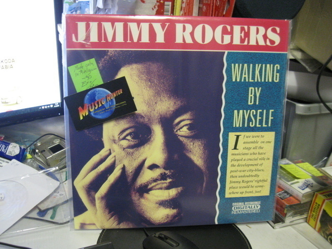 JIMMY RODGERS - WALKING BY MYSELF LP BELGIUM EX+/M-