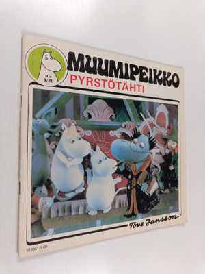 Tove Jansson : Muumipeikko 9/81 : Muumi ja pyrstötähti