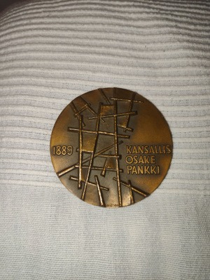 Kansallis osake pankki mitali