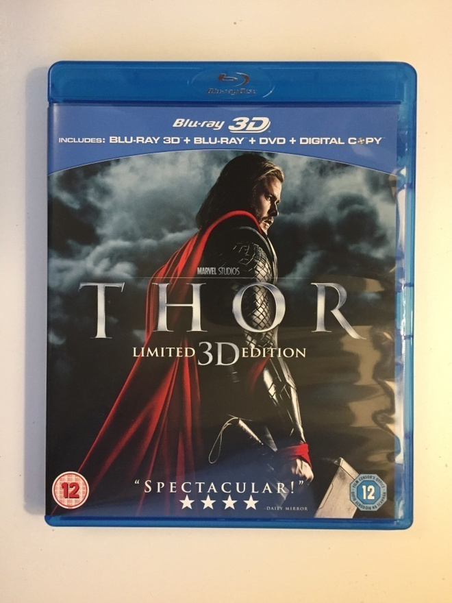 Thor - Limited 3D Edition (Blu-ray 3D + Blu-ray + DVD) 2011