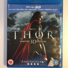 Thor - Limited 3D Edition (Blu-ray 3D + Blu-ray + DVD) 2011 - pikkukuva 1