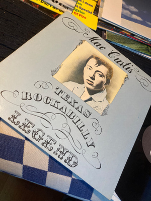 Mac Curtis Texas rockabilly legend fin Lp 1981